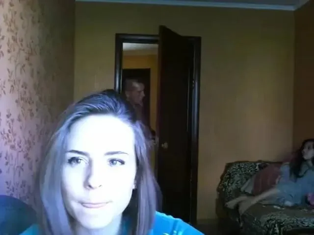 Cam girls nearly get caught