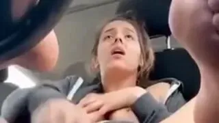 fucking dildo in car and got caught