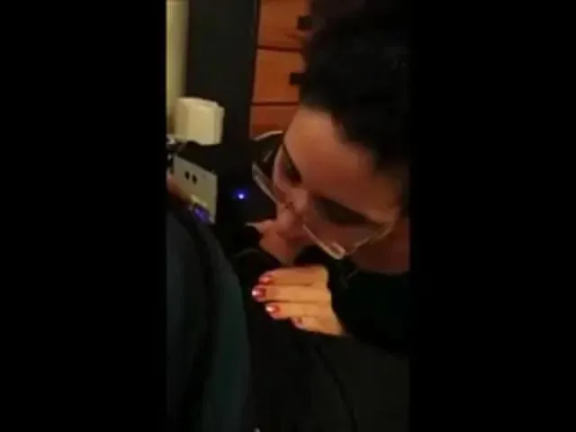 girl get clit pierced, pays for it with a blowjob