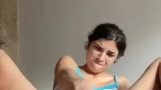Girl masturbating