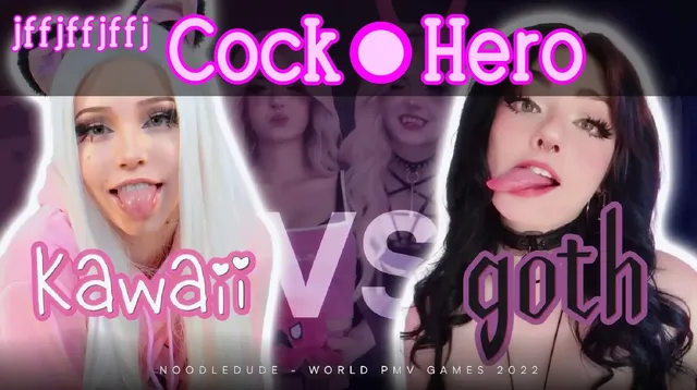 Kawaii VS Goth Cock Hero | Who Wins?