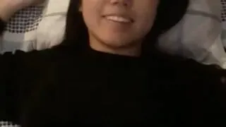 Perfect Asian gf gives her ass