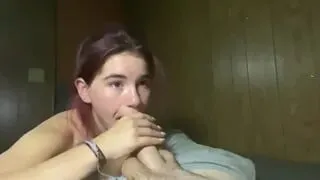 Petite Teen Slut Sucking Cock